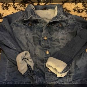 Jean jacket, XL, worn once